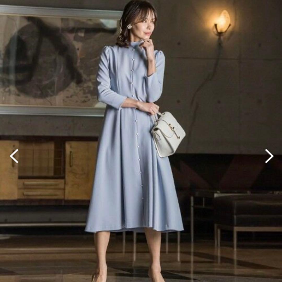 新品　ビアッジョブルー　MISSION DOUBLE CLOTH ワンピース 2