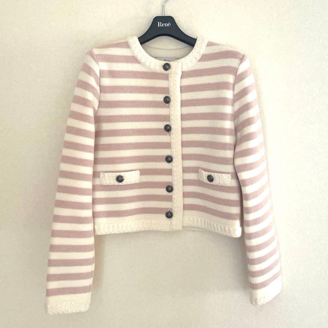 Rene ルネ ニットジャケット 36 size