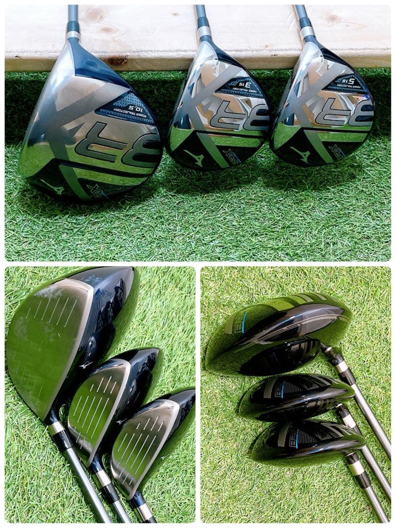 ミズノ　BR-X メンズゴルフクラブセット　右利き　FLEX S