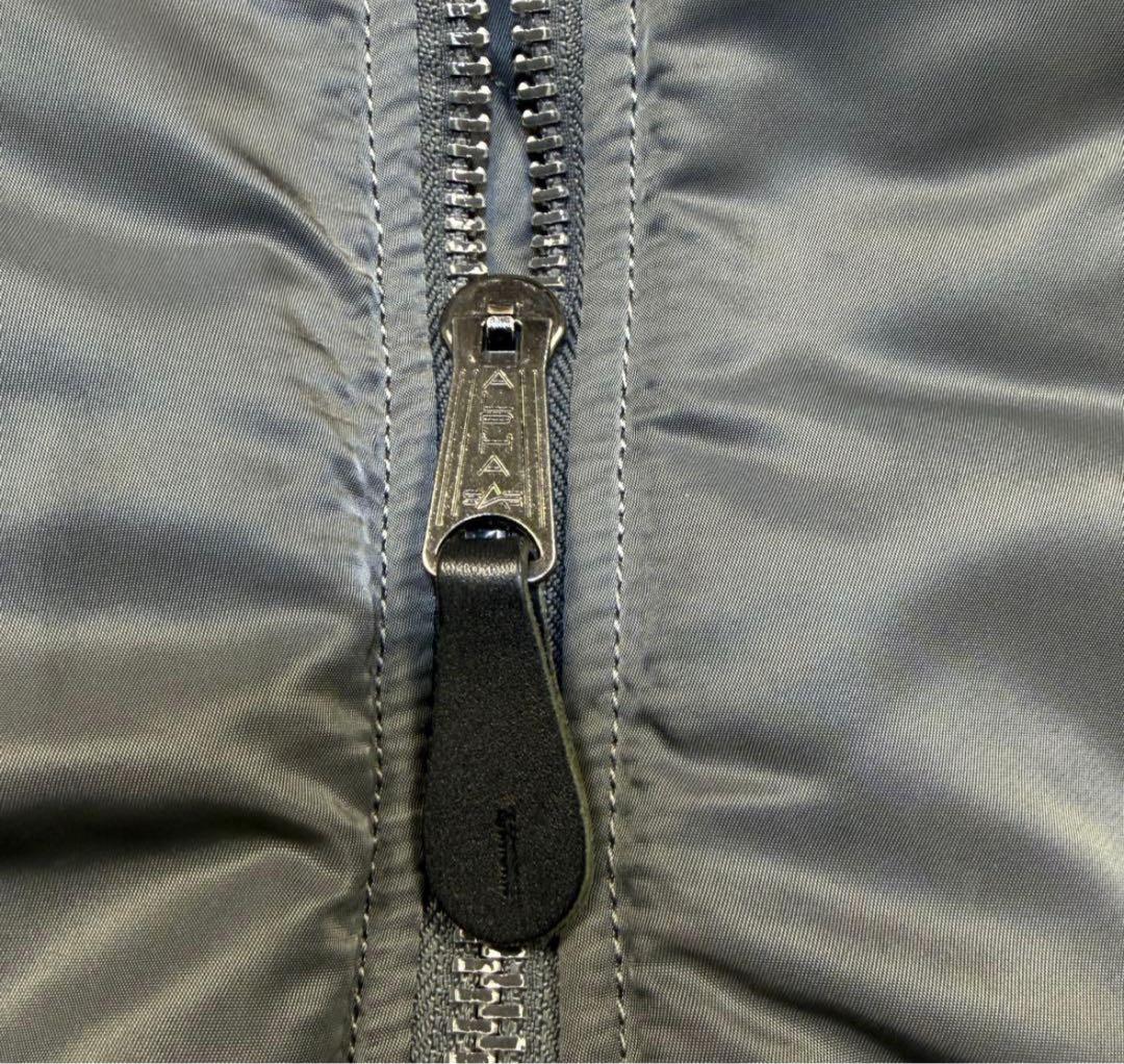 Alpha アルファ ma1 フライトジャケット グレー