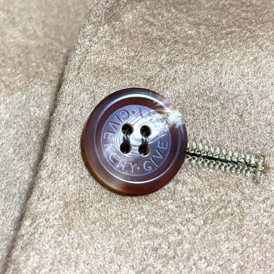 【美品】GIVENCHY カシミヤ100% テーラードジャケット　キャメル