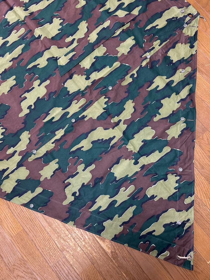 ベルギー軍幕 ジグソーカモ シェルターハーフ 2枚