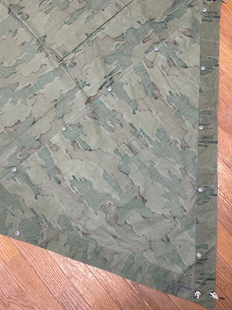 ベルギー軍幕 ジグソーカモ シェルターハーフ 2枚