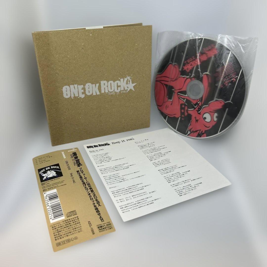 廃盤 Keep it real ONE OK ROCK CD ワンオクロック