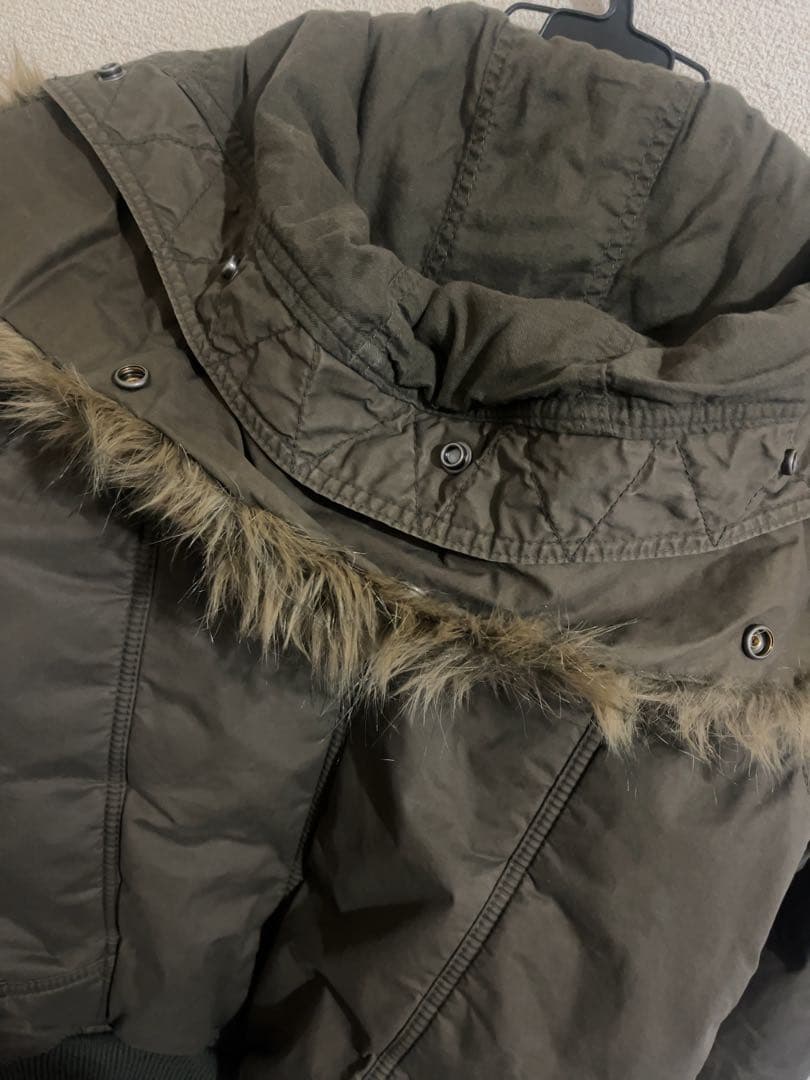 DIESEL Military N2-B ファーダウンジャケット y2k