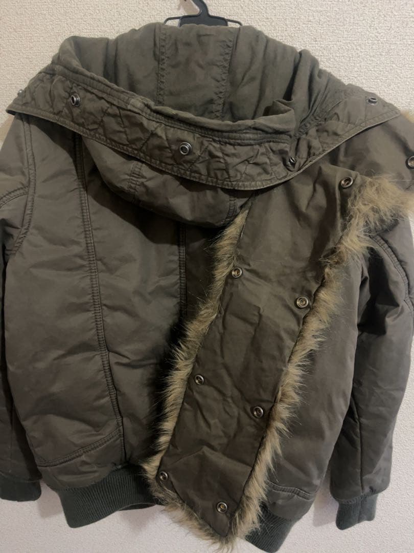 DIESEL Military N2-B ファーダウンジャケット y2k