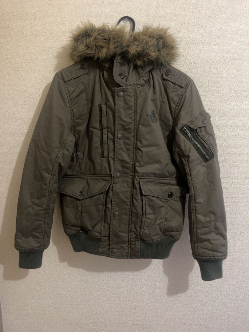 DIESEL Military N2-B ファーダウンジャケット y2k