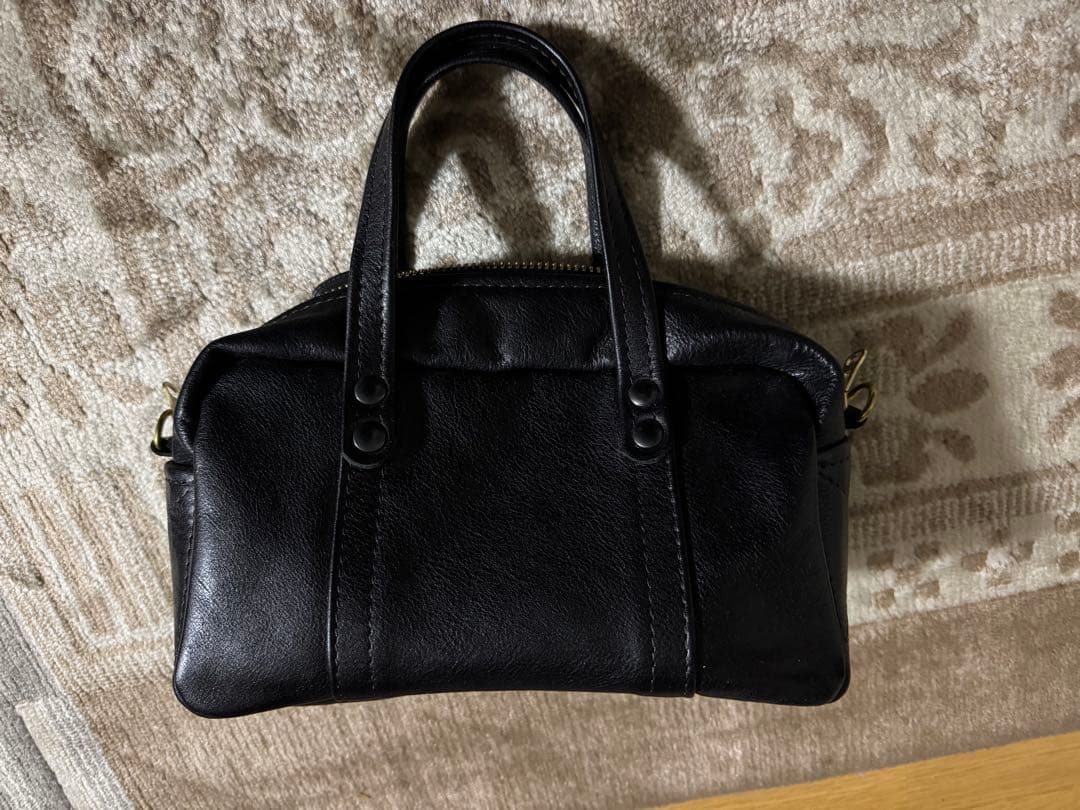 KM/MINI BOSTON - OV / ブラック/ゴールド