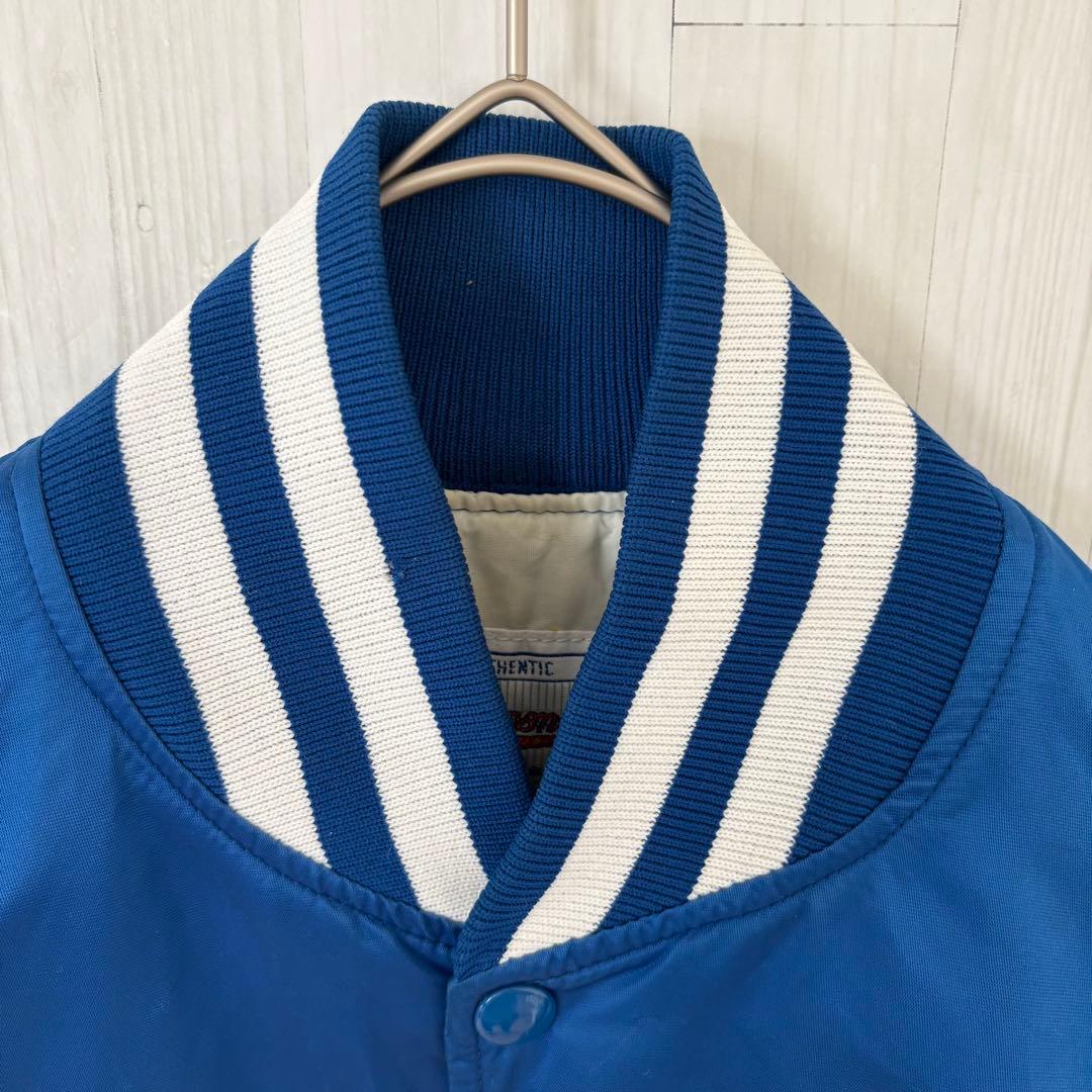 80s STARTER スターター ロイヤルズ スタジャン ブルー 刺繍 ロゴ