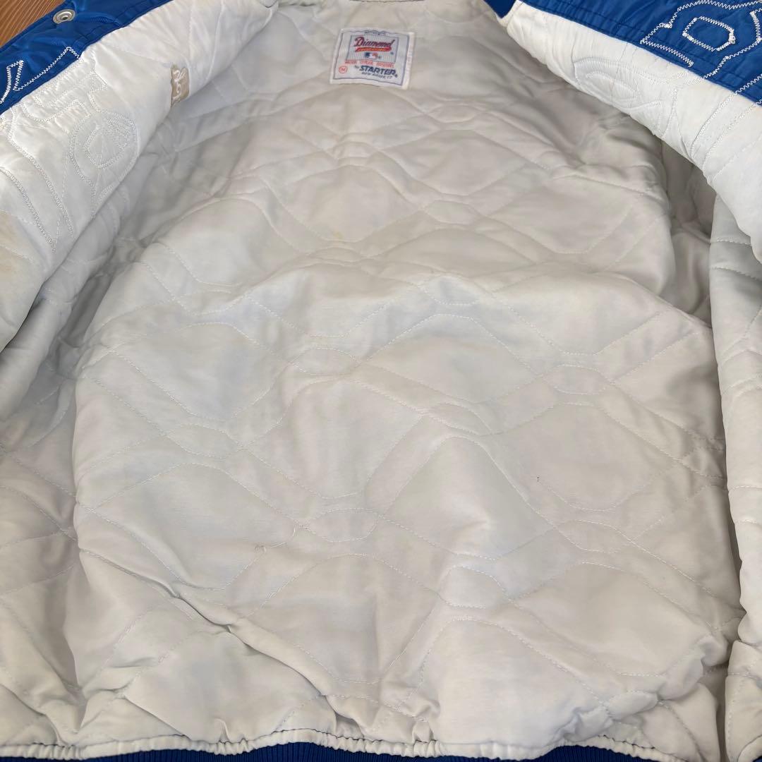 80s STARTER スターター ロイヤルズ スタジャン ブルー 刺繍 ロゴ