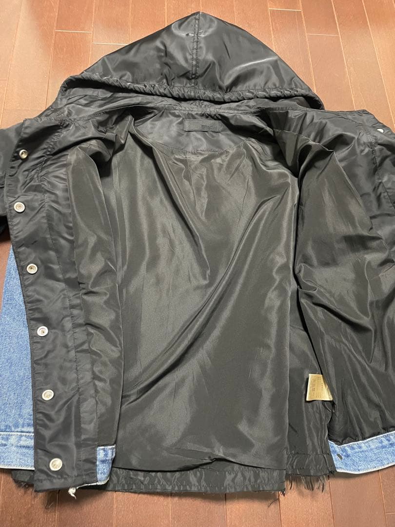 MICALLEMICALLE 異素材mix デニムジャケット /ブルゾン