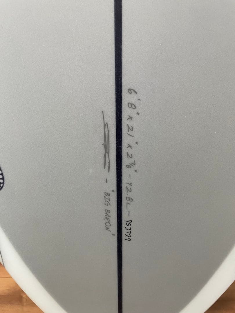 【最終値下げ】JS ビックバロン サーフボード 6'8” ミッドレングス