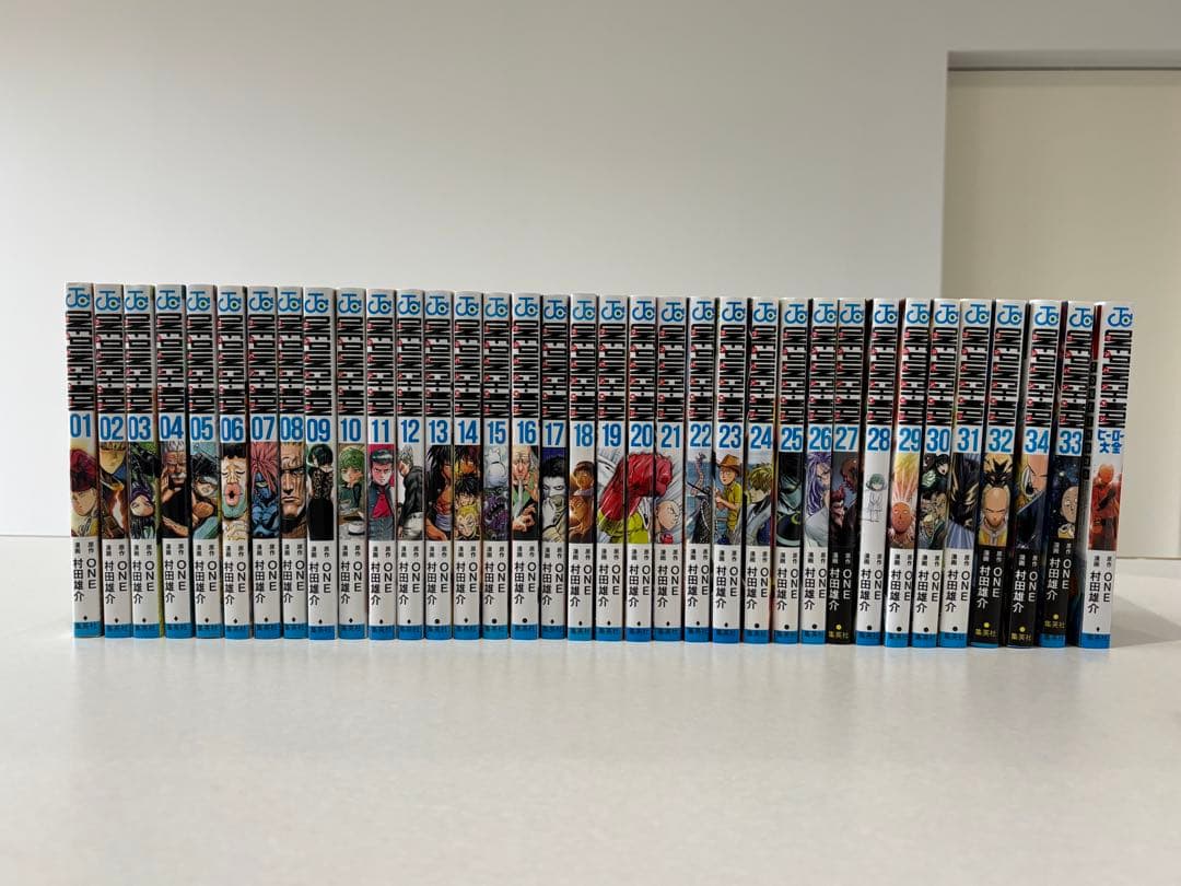 ワンパンマン　全34巻＋ヒーロー大全　美品