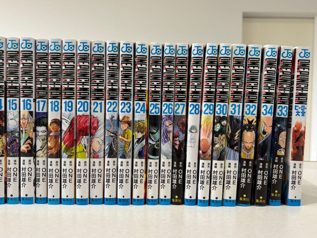 ワンパンマン　全34巻＋ヒーロー大全　美品