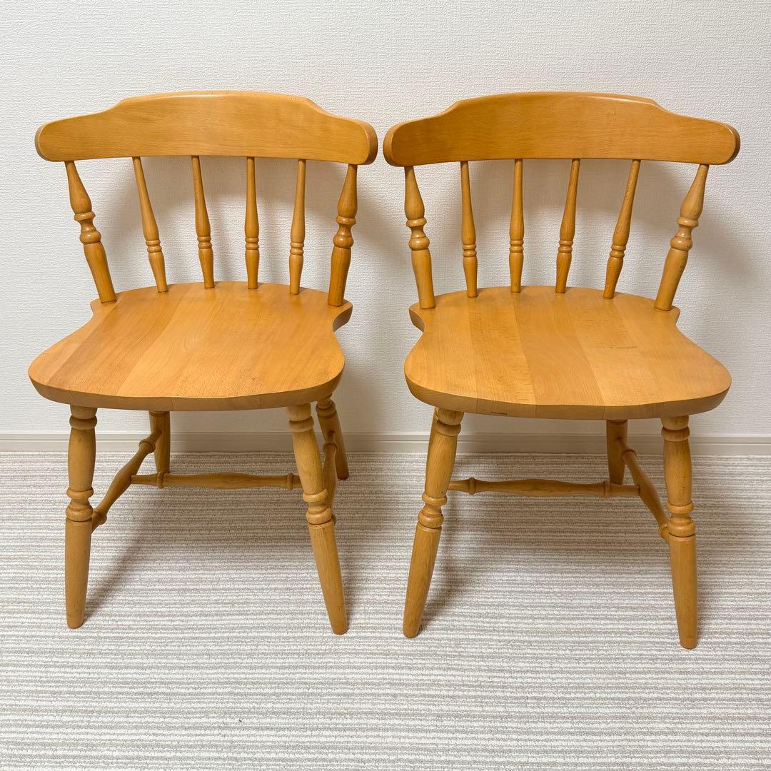 【未使用級✨】WINDS 太平 ウィンザーチェア ２脚セット