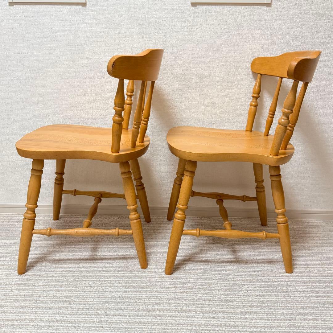 【未使用級✨】WINDS 太平 ウィンザーチェア ２脚セット