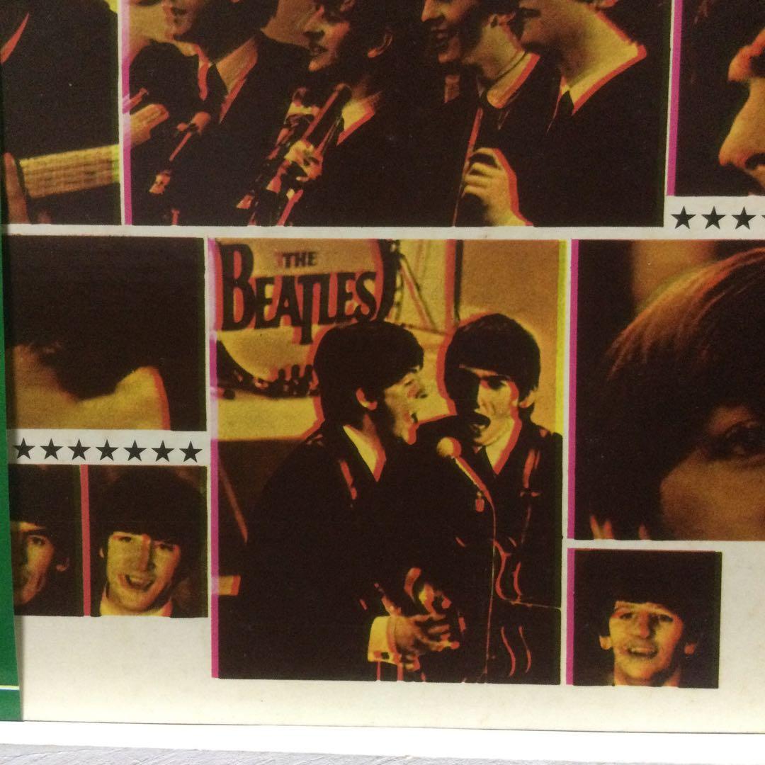 ビートルズ　珍品‼️ セカンド・アルバム　版ずれエラージャケット　帯付き美盤