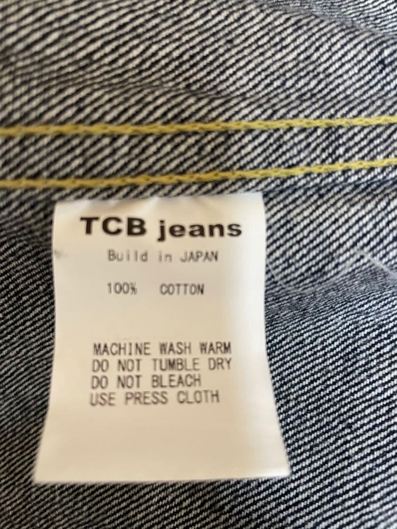 【美品】TCB S40's Jacket 14oz 赤タブ　40
