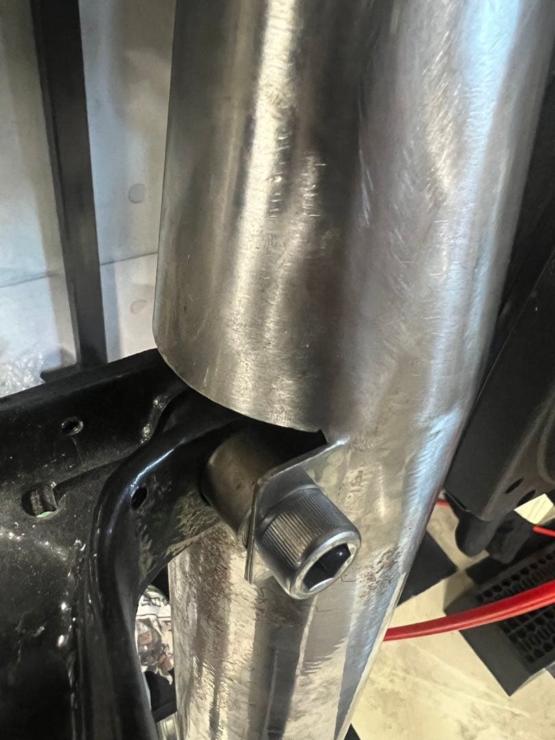 ハーレー　41パイ　フロントフォークカバー　パンヘッド　ショベルヘッド