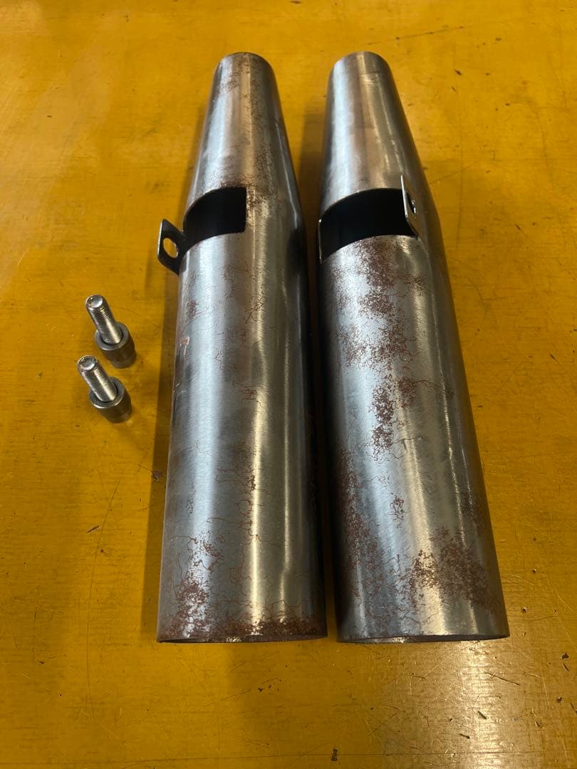 ハーレー　41パイ　フロントフォークカバー　パンヘッド　ショベルヘッド