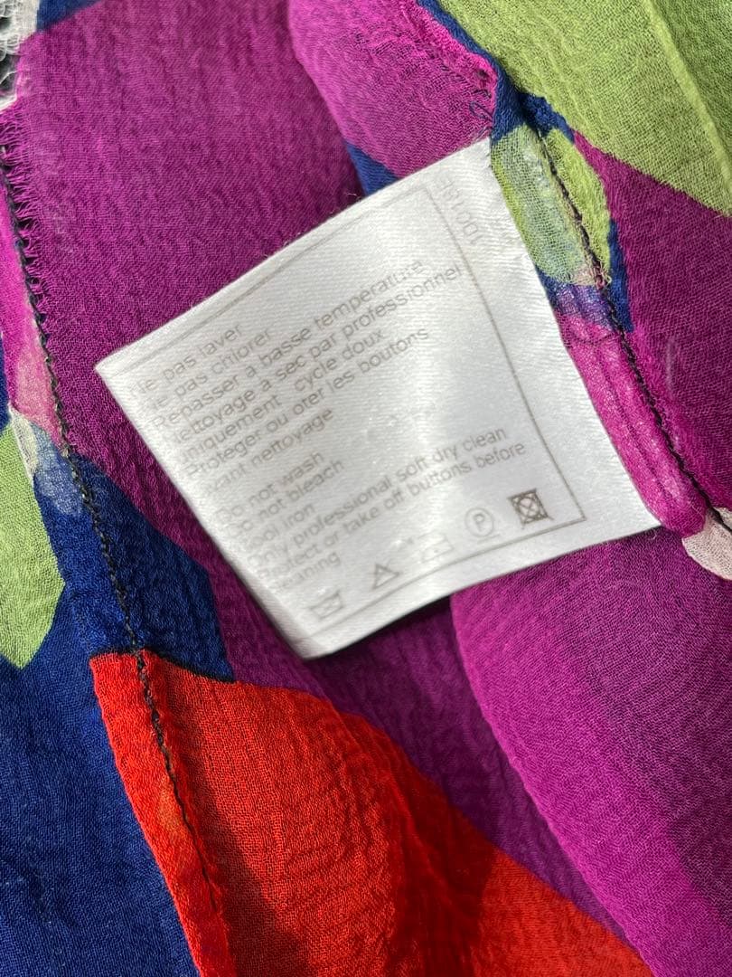 チワワンさん専用！！ CHANEL ノーカラージャケット 38サイズ　ブラック