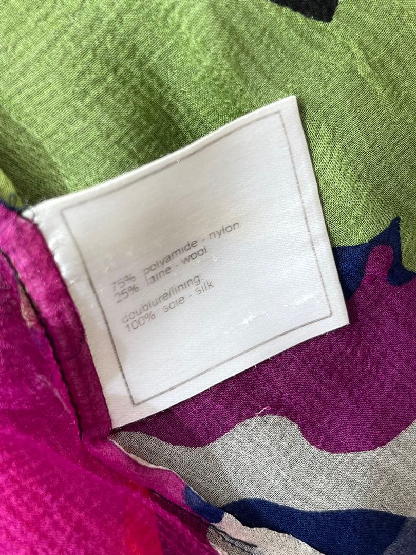 チワワンさん専用！！ CHANEL ノーカラージャケット 38サイズ　ブラック