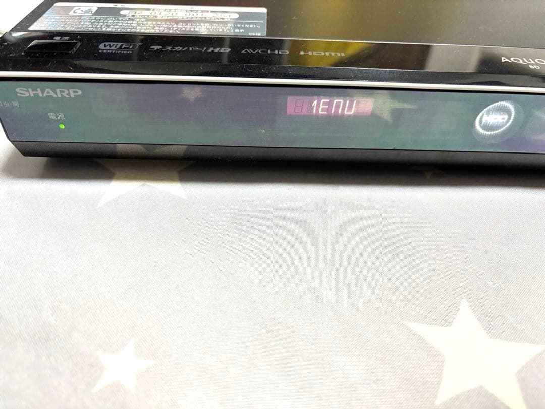 AQUOS ブルーレイレコーダー BD-W1100 大容量1TB