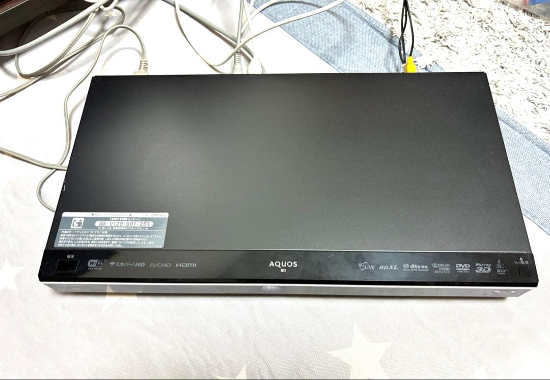 AQUOS ブルーレイレコーダー BD-W1100 大容量1TB