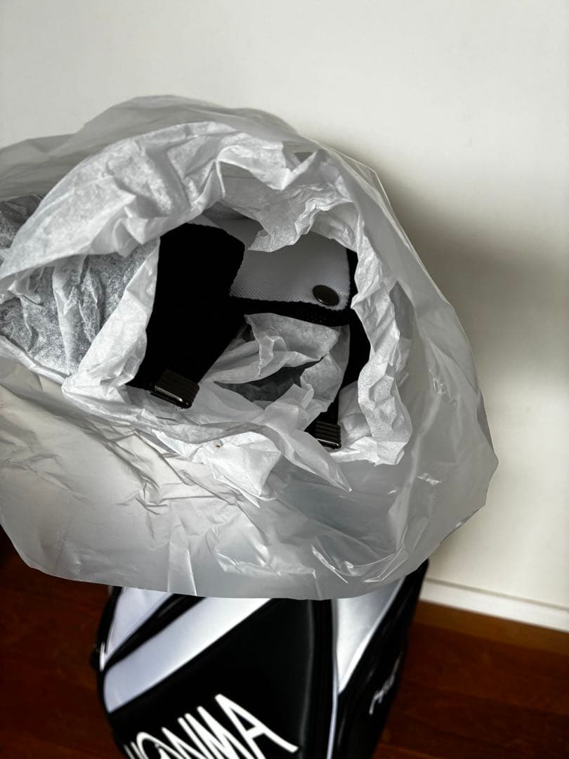 HONMA キャディバッグ ブラック/ホワイト