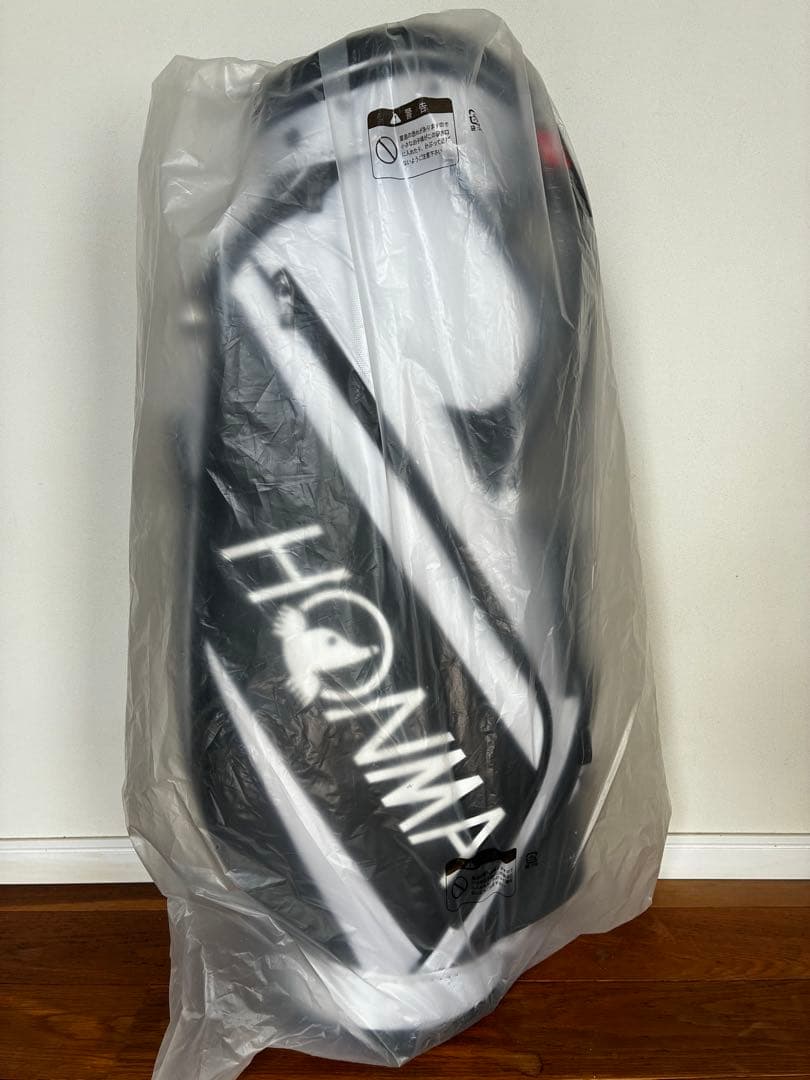 HONMA キャディバッグ ブラック/ホワイト