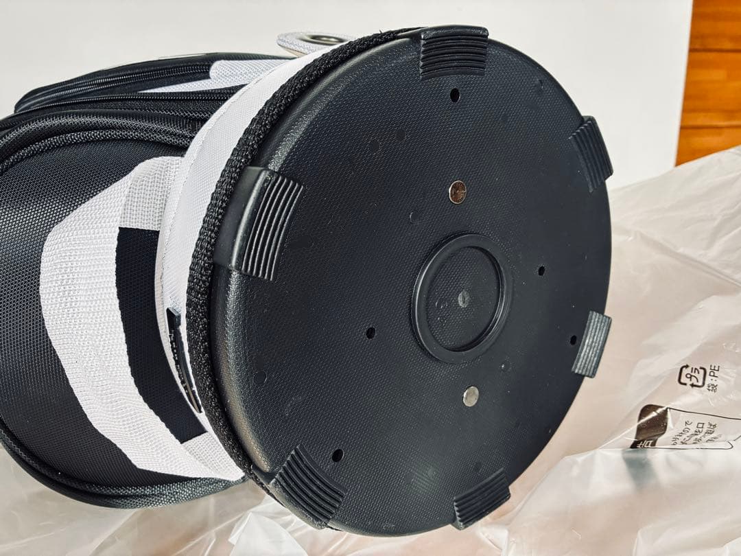 HONMA キャディバッグ ブラック/ホワイト