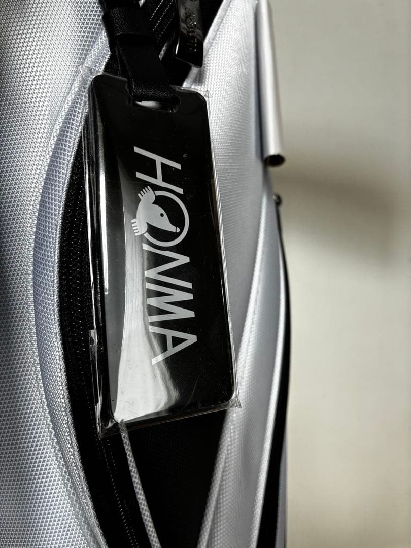 HONMA キャディバッグ ブラック/ホワイト