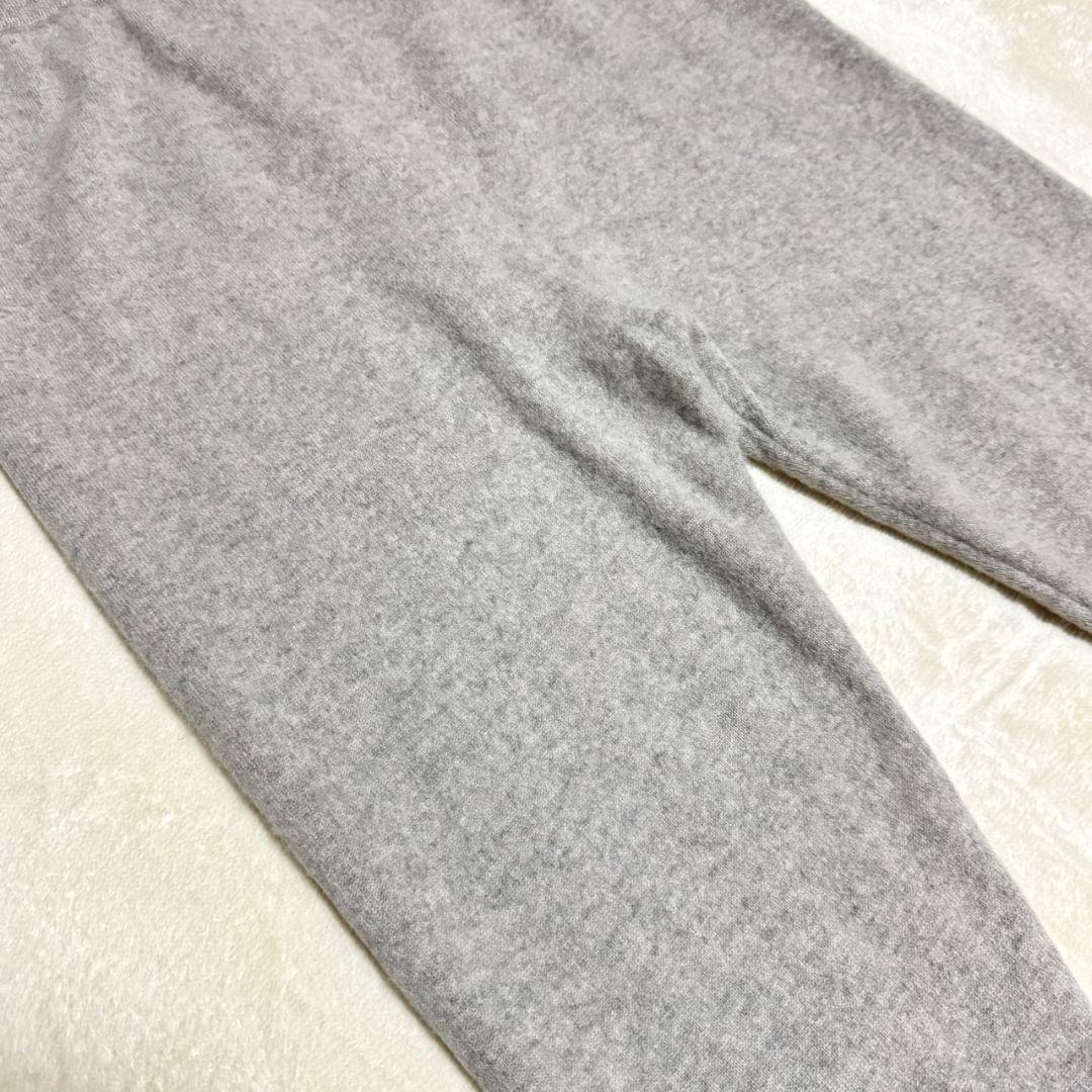美品 evam eva カシミヤ100% ニットパンツ 近年モデル グレー