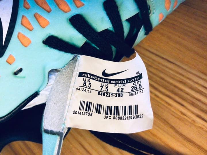 2014 FIFA W杯 日本代表16山口蛍選手 特注支給品サイン実使用スパイク