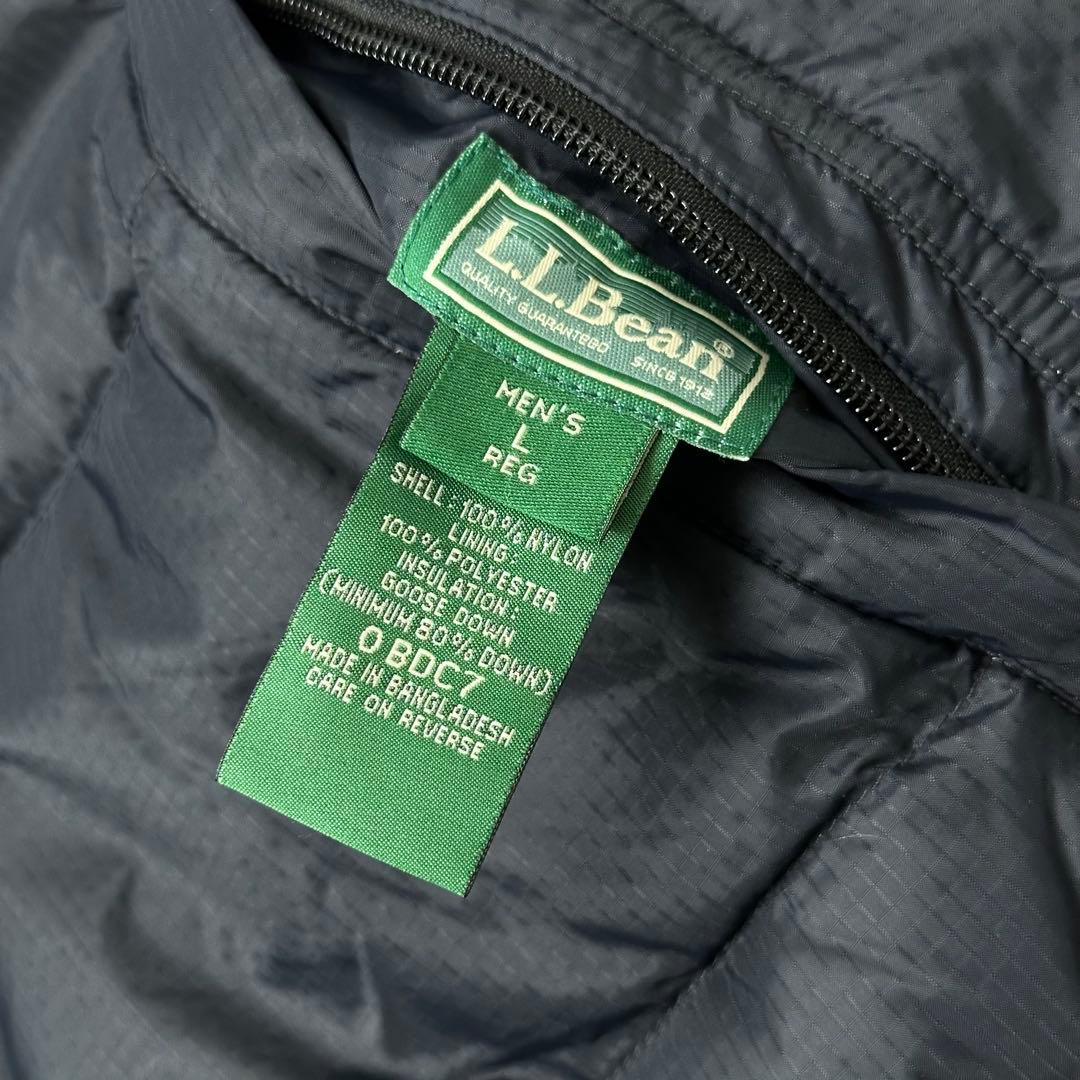 L.L.Bean リバーシブル グースダウン ダウンベスト エルエルビーン