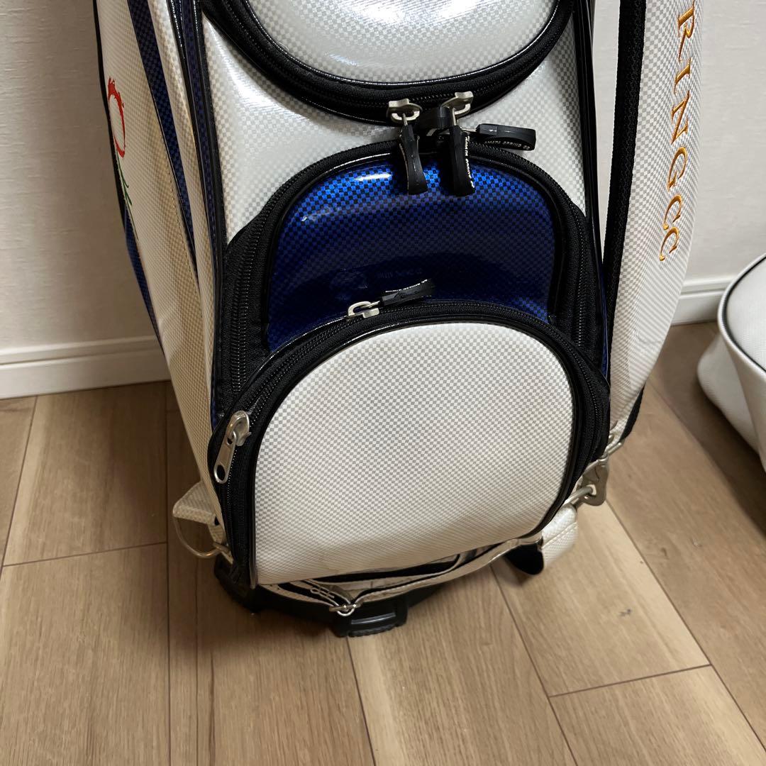 ★貴重★タイの名門AMATA SPRING キャディバッグ ホワイト/ブルー