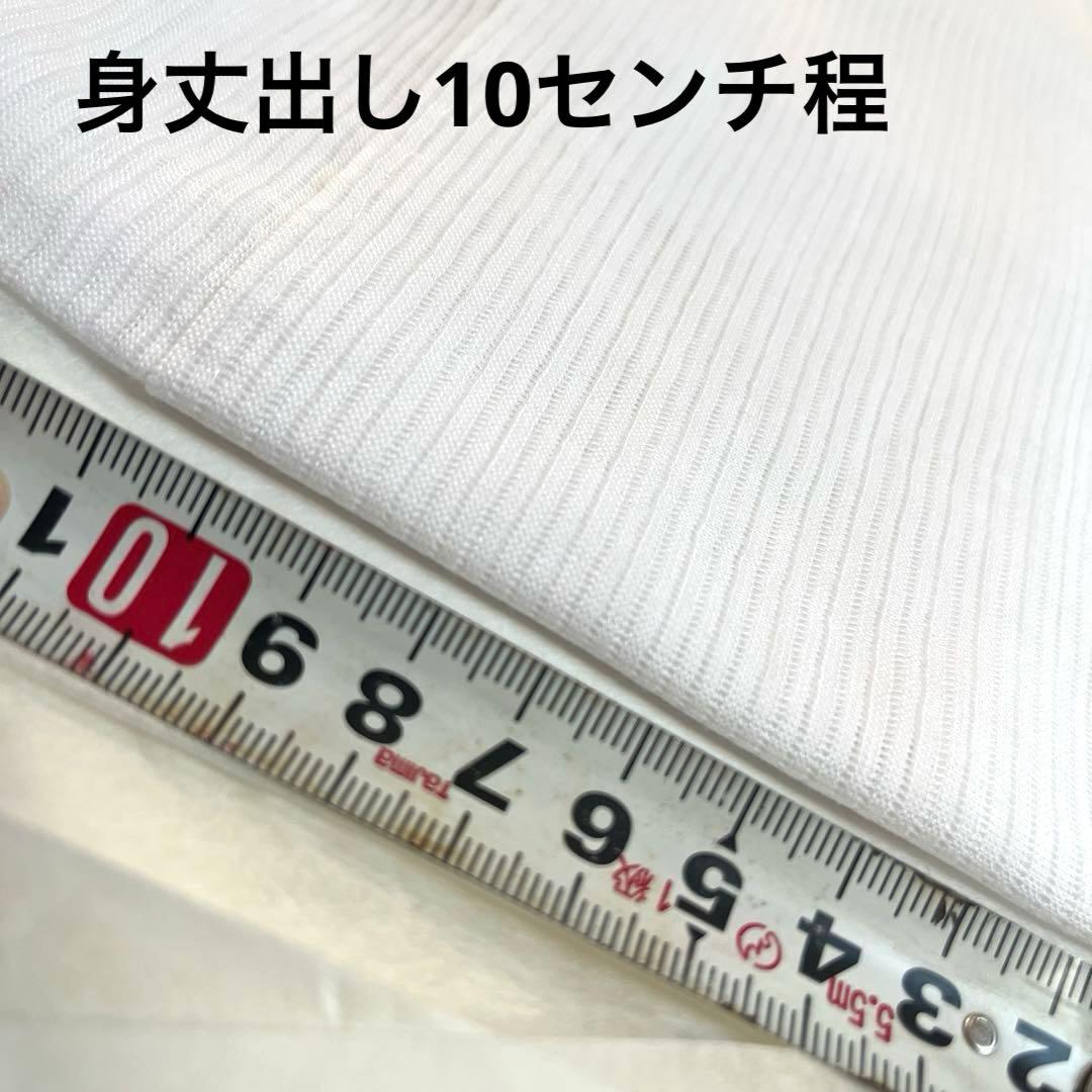 絽麻 夏長襦袢 単衣 洗える麻 呉服屋仕立て 未使用