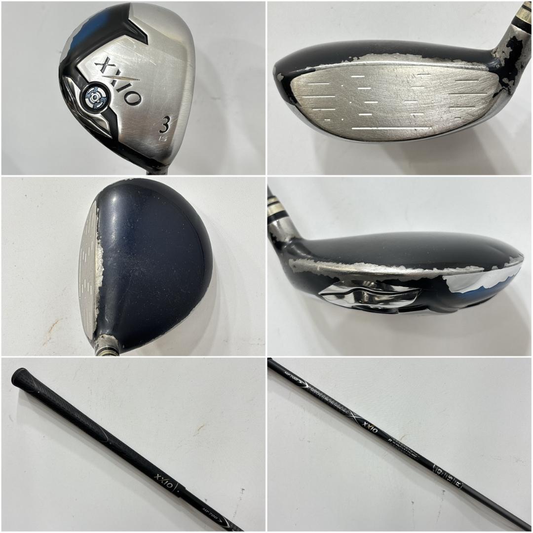 メンズ右利き初心者用　ゼクシオ　6＆7＆9代目　ゴルフクラブセット　W-2613