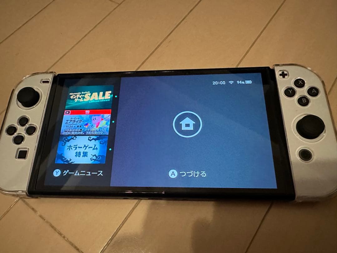 【美品】保証書有　Nintendo Switch 有機ELモデル 本体