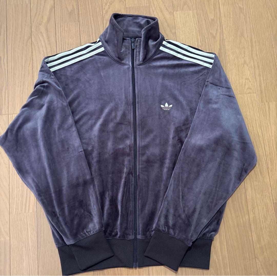 adidas ファイヤーバードトラックジャケット　ベロア originals L