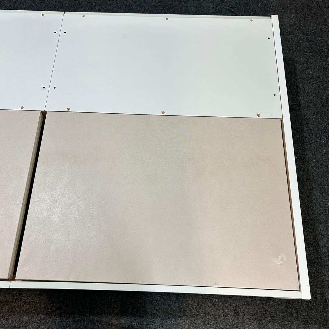 ニトリ ベッドフレーム セミダブル 収納付き メリッサ3 シンプル d3857