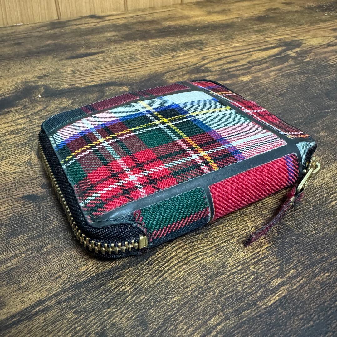 【美品】COMME des GARCONS コムデギャルソン 財布 チェック柄