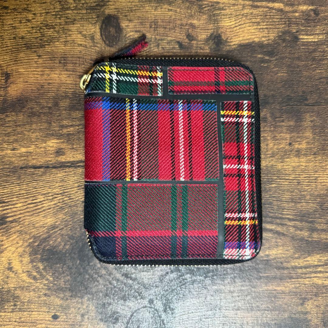 【美品】COMME des GARCONS コムデギャルソン 財布 チェック柄