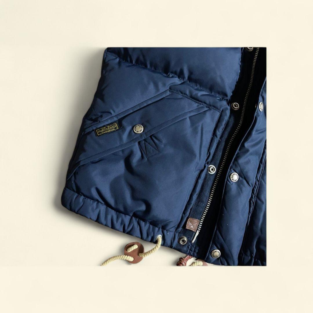 ポロ　ラルフローレン　Ralph Lauren フード付き　ダウンベスト