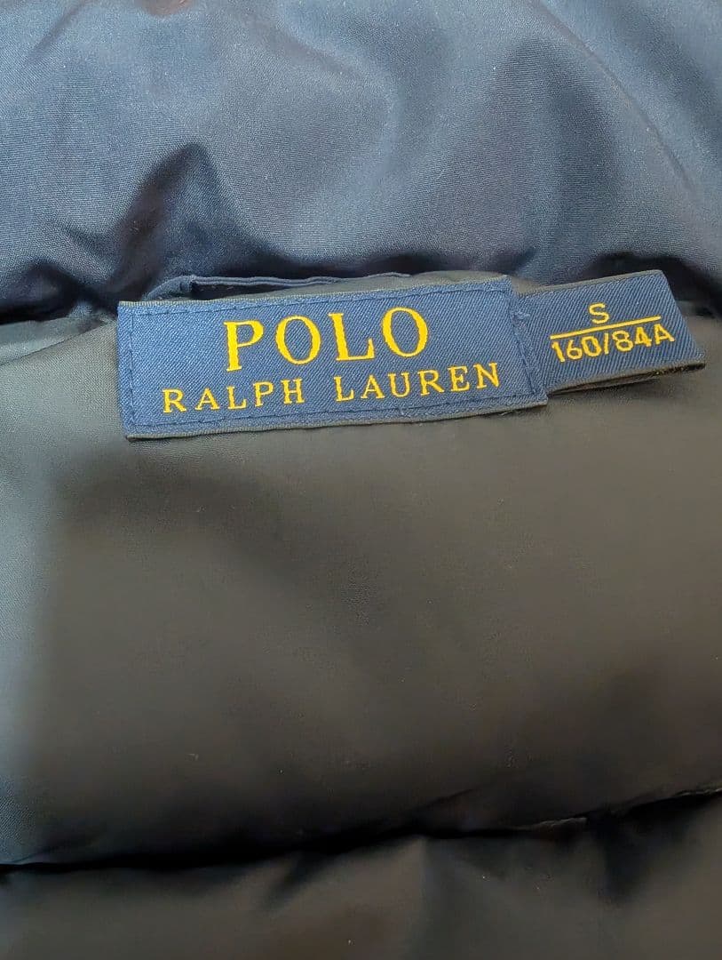 ポロ　ラルフローレン　Ralph Lauren フード付き　ダウンベスト