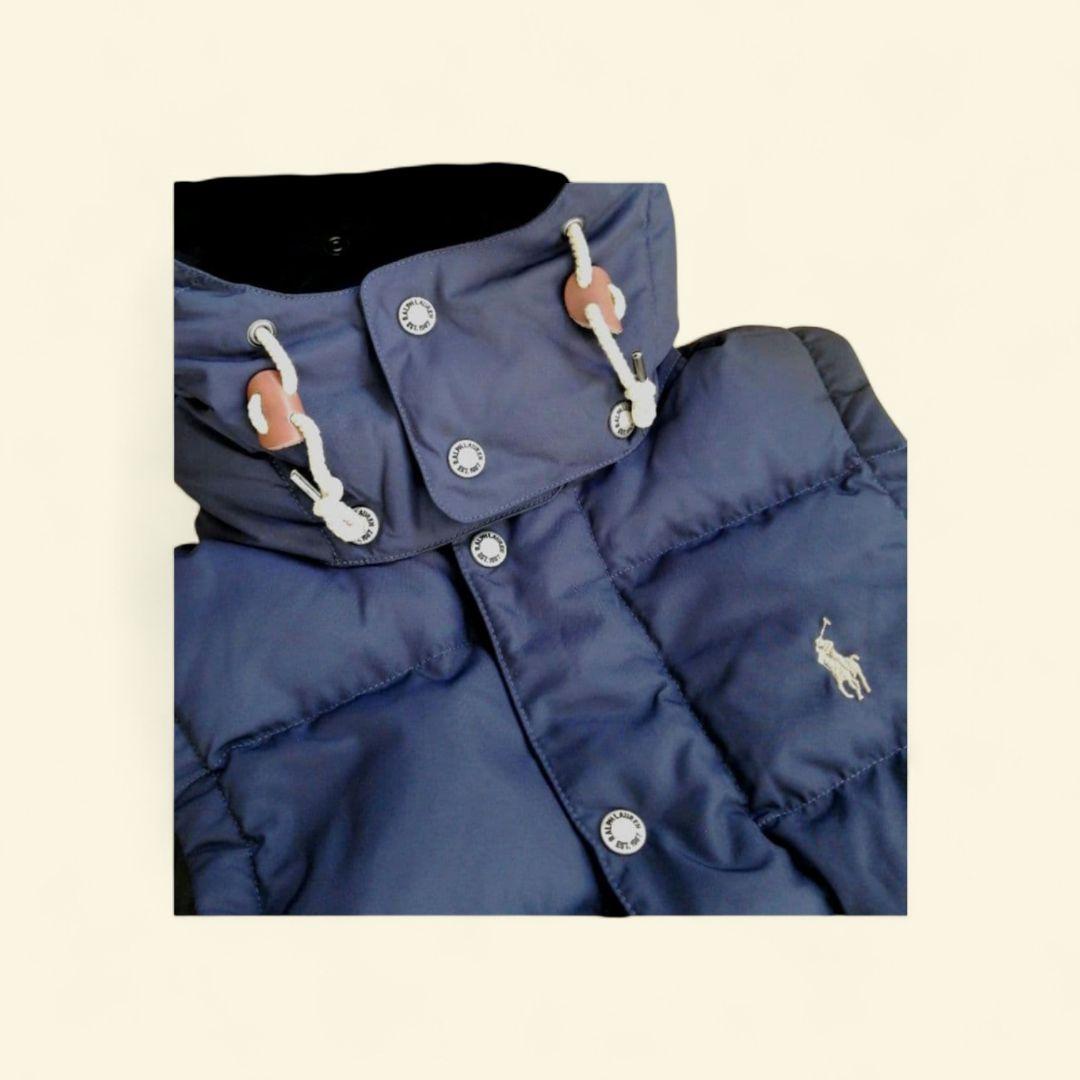 ポロ　ラルフローレン　Ralph Lauren フード付き　ダウンベスト