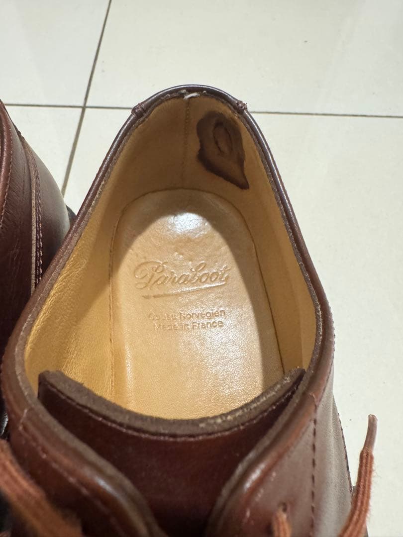 Paraboot パラブーツ 革靴　シャンボード　カフェ　サイズ6 2/1