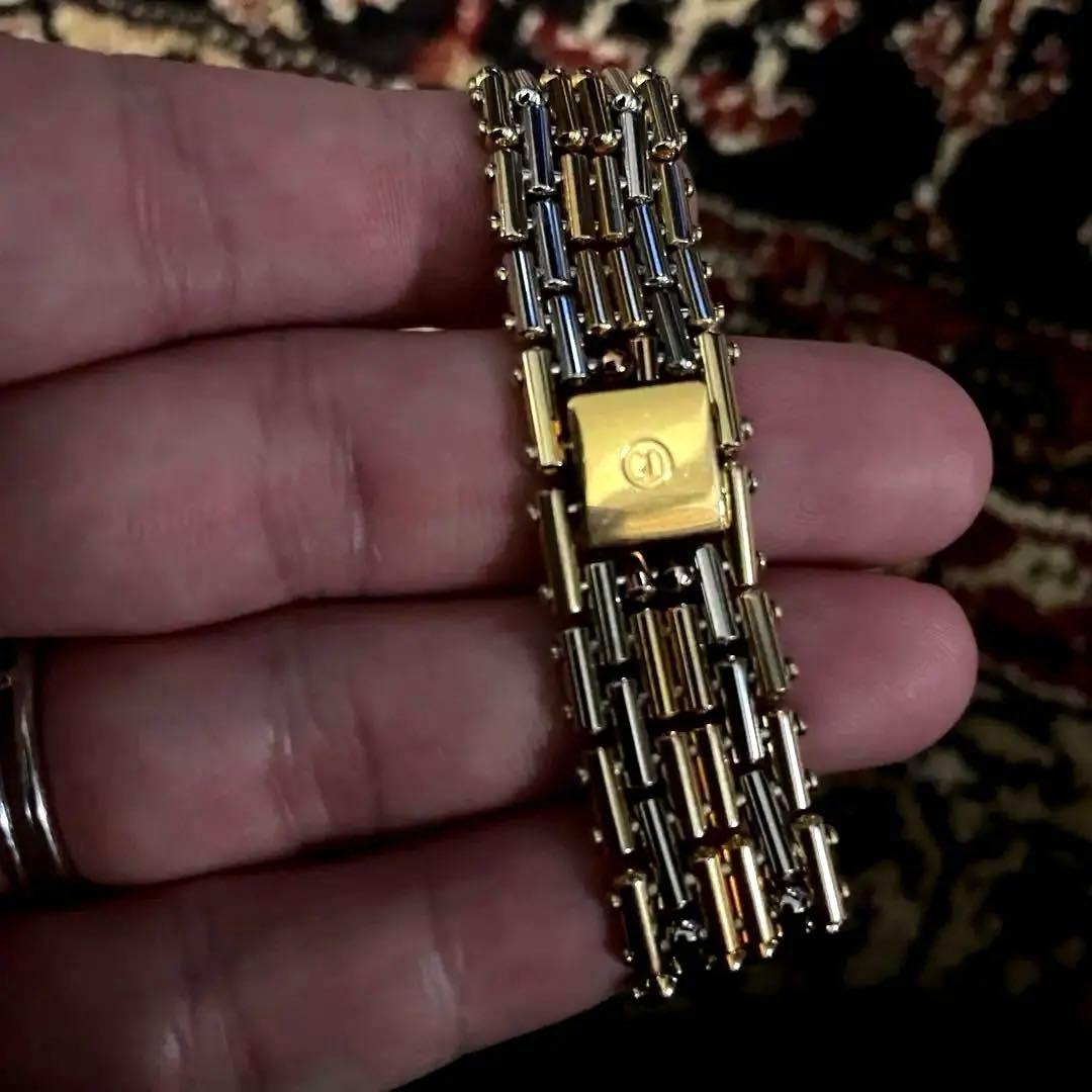 【稼働品】クリスチャン・ディオール　DIOR 純正ベルト　腕時計