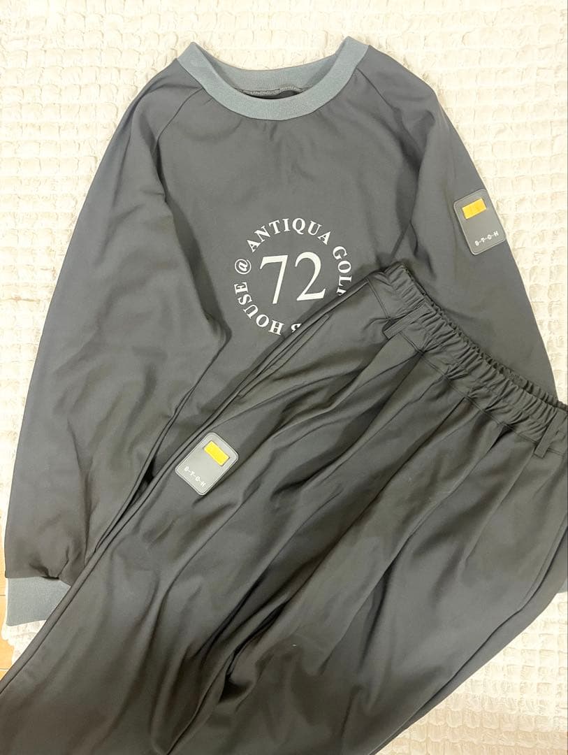 【未使用品‼️】アンティカゴルフ× STCH セットアップ　ゴルフ　ウェア　冬　秋