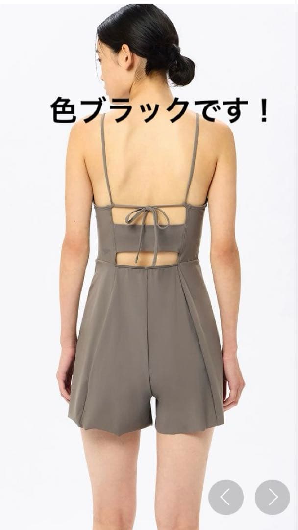 speedo ブラック ワンピース型水着